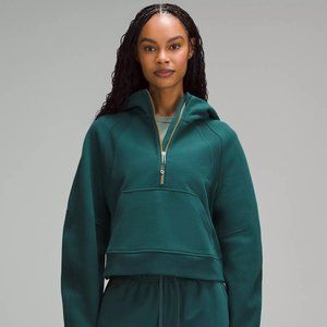 NWT Lululemon Scuba Oversized Half-Zip Hoodie in Storm Teal XS/S
